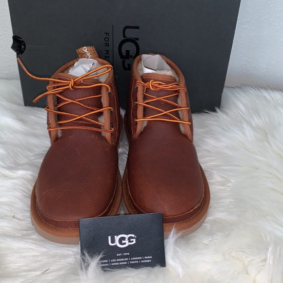 UGG Australia Neumel Leather Men's Boot - Picture 6 of 8